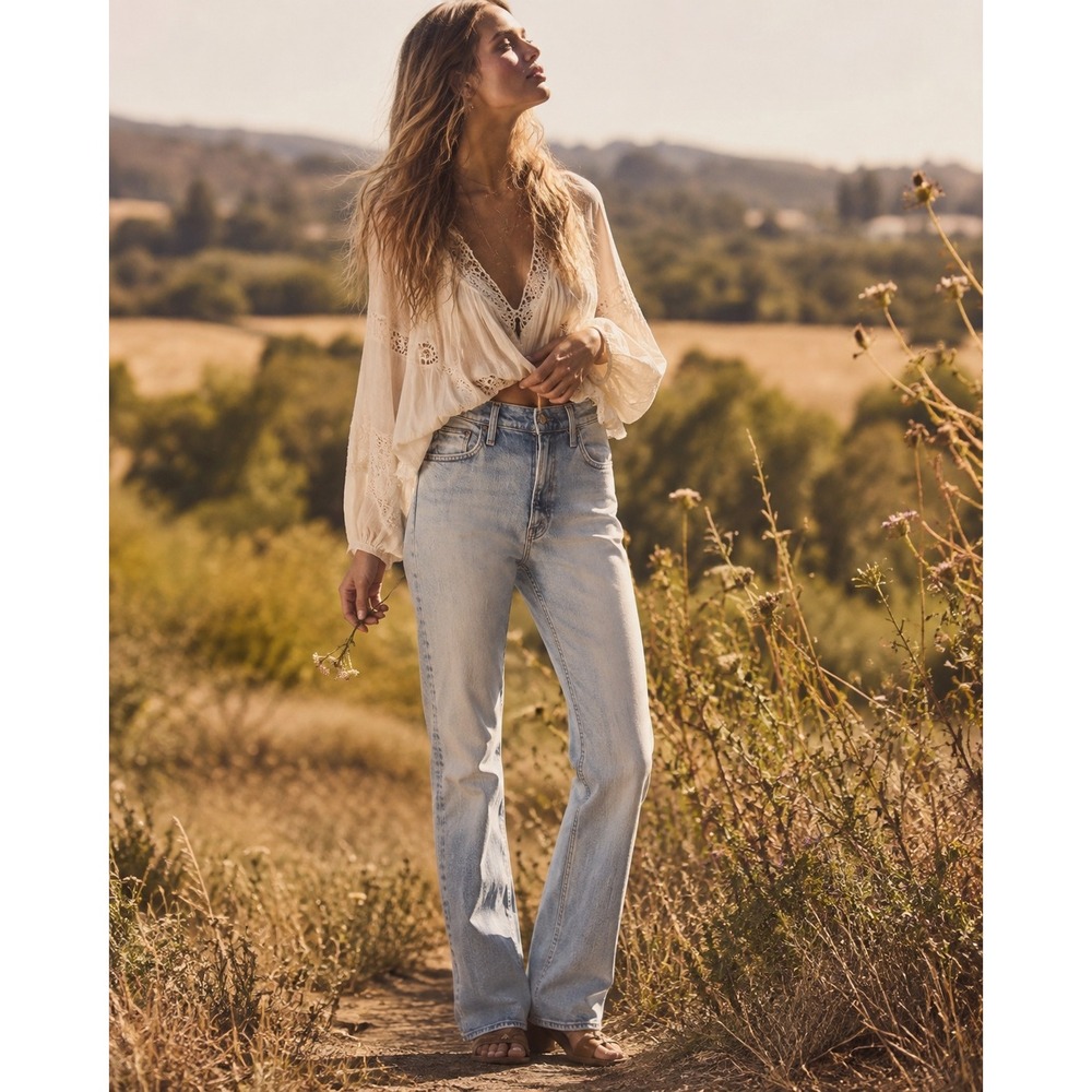 MOTHER Superior High Waisted Rider Skimp Jeans Give It Up Light Slim Straight